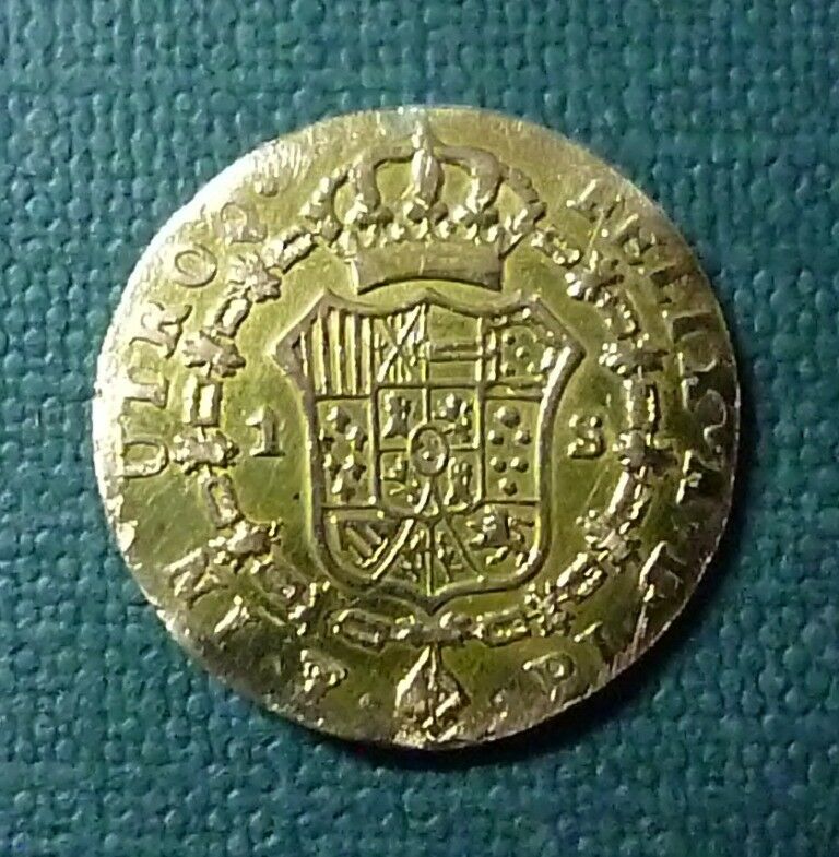 BOLIVIA (Potosi) Moneda de Oro 1 Escudo KM92 VF- 1823 – Argcollectibles